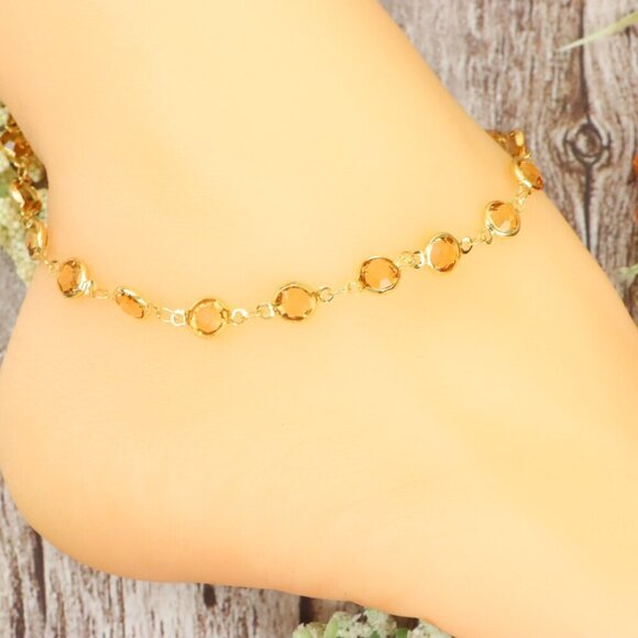 "Dainty Anklet for Women – Elegant Everyday Jewelry & Perfect Gift | MLCRC1466 - Picture 4 of 10